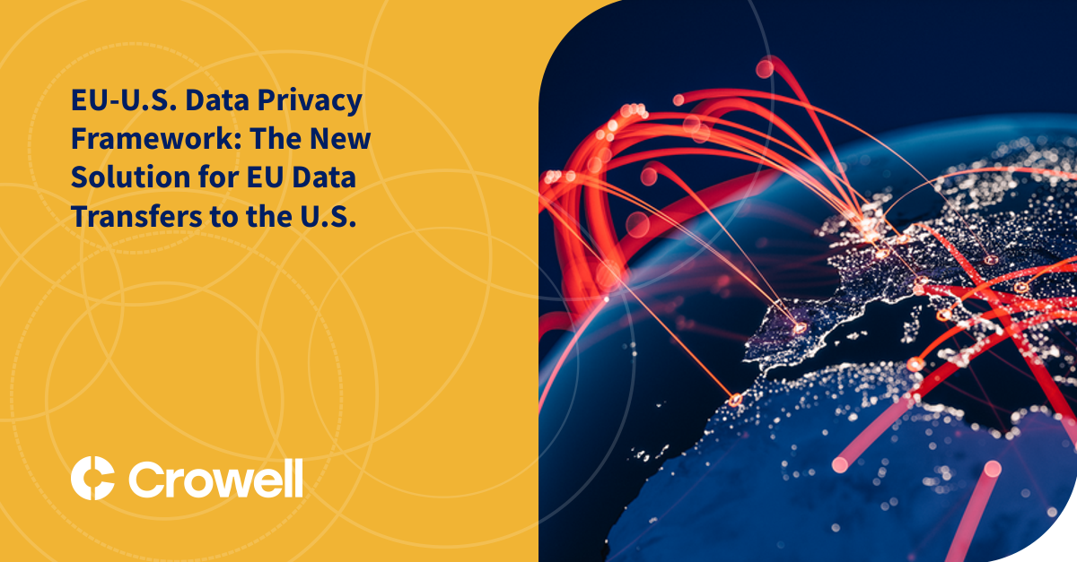 The Privacy Shield: Update on the state of play of the EU-US data